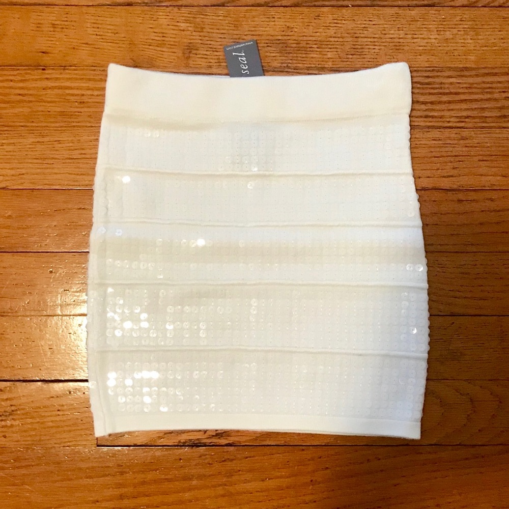 NWT Sequin Mini Skirt